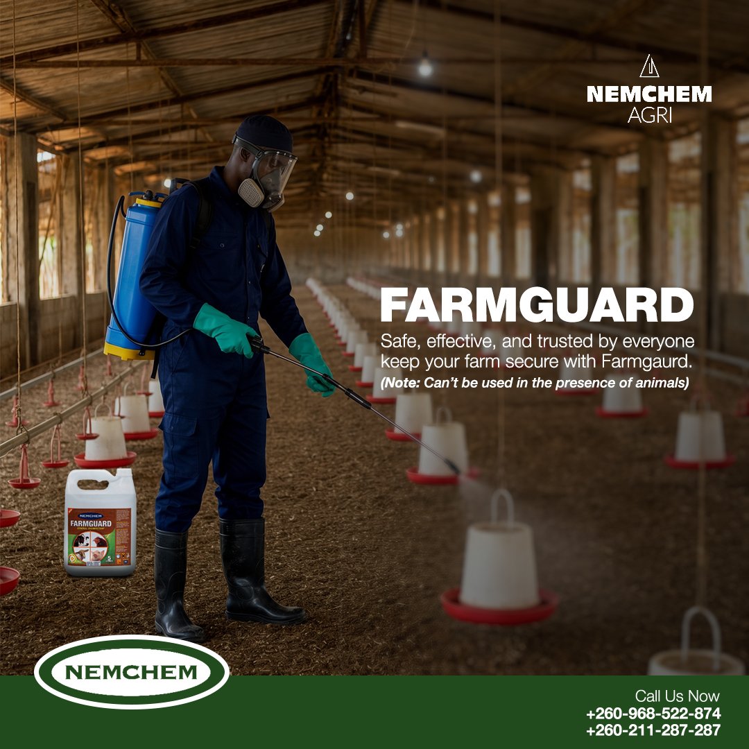 Farmguard campaign creative for Nemchem Agri